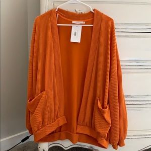 Orange Lightweight Sweater